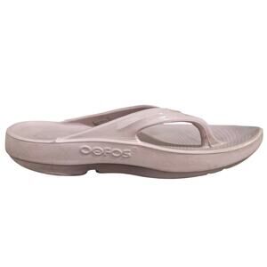 Oofos Oolala Recovery Sandal FlipFlop Women 8 Stardust Purple Beach Comfort